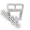 Croisillons autonivelants 1 mm 10000 pcs