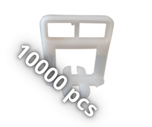 Croisillons autonivelants 1 mm 10000 pcs