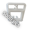 Croisillons autonivelants 3 mm 5000 pcs