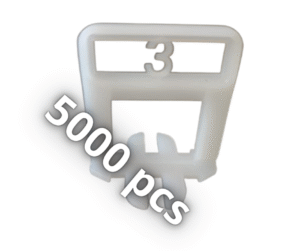 Croisillons autonivelants 3 mm 5000 pcs