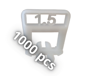 Croisillons autonivelants 1,5 mm 1000 pcs