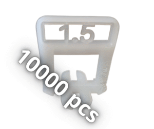 Croisillons autonivelants 1,5 mm 10000 pcs