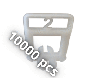 Croisillons autonivelants 2 mm 10000 pcs