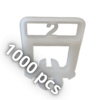 Croisillons autonivelants 2 mm 1000 pcs