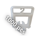 Croisillons autonivelants 2 mm 1000 pcs