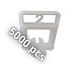 Croisillons autonivelants 2 mm 5000 pcs